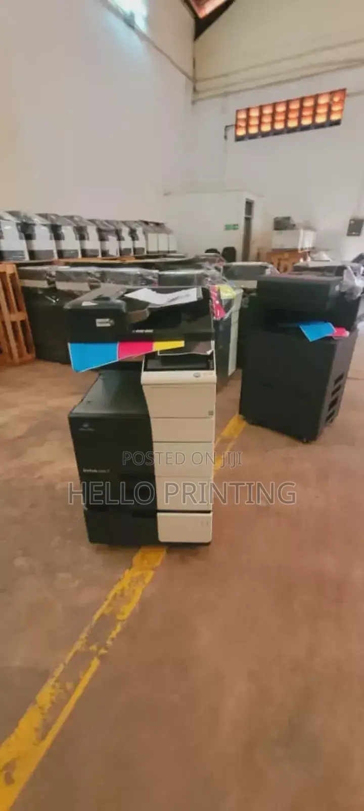 Bizhub C558 -Ready for Heavy Duty.