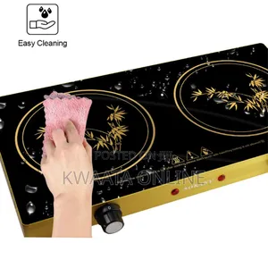 Sokany Electric Double Ceramic Induction Glass Cooker-1200w