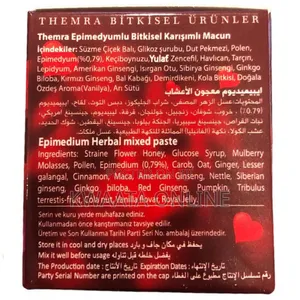 Sex Power Themra Epimedium Turkish Macun Honey 43 Gr