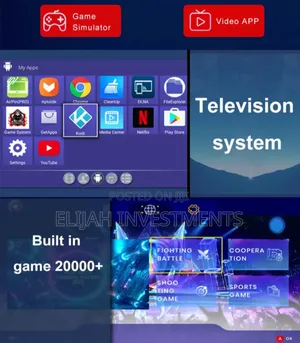 2in1 X5 Android Tv Box and Game Console