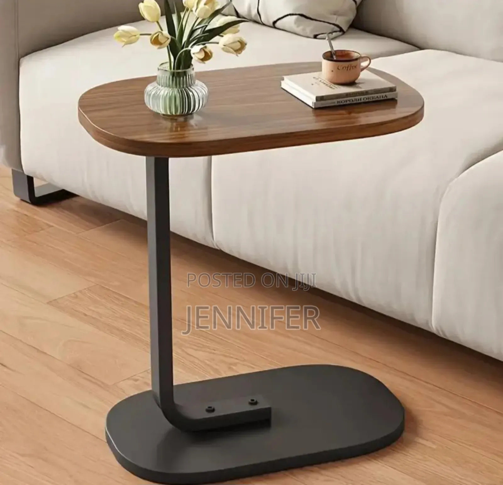 C-Shaped Beside/Sofa Side Coffee Table