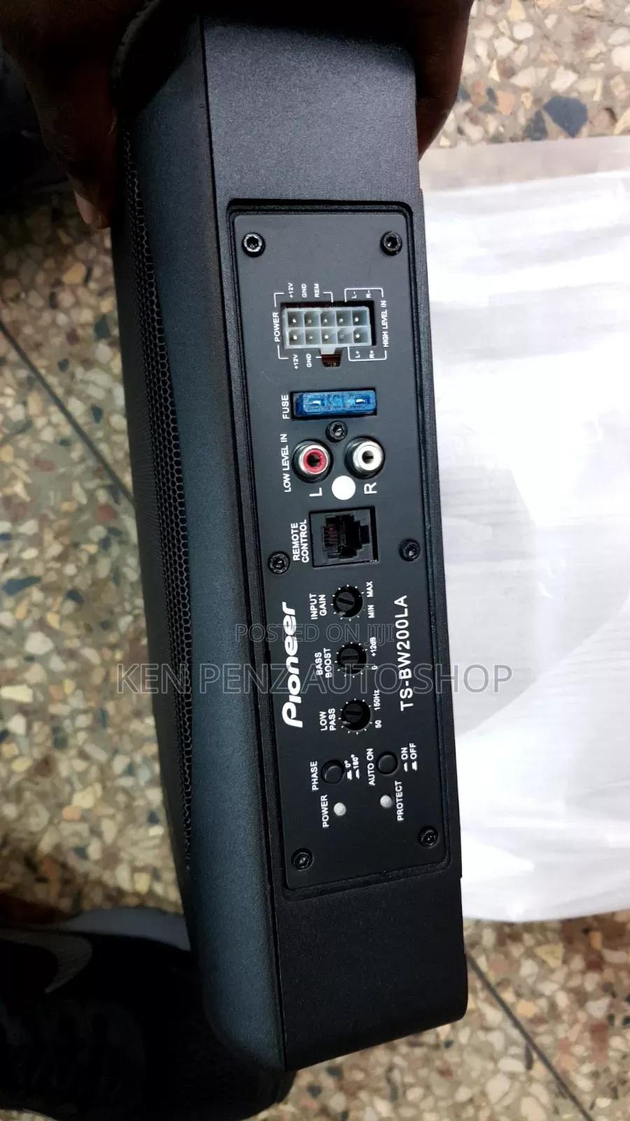 Amplified Subwoofer for All Cars ( Pioneer)