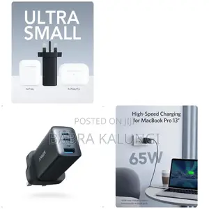 Anker Highh Speed 65w Gan Charger