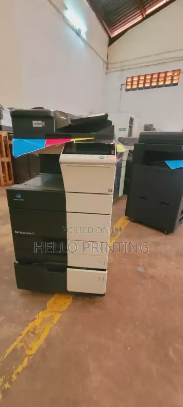 No Errors - Bizhub C558 Working 100%.
