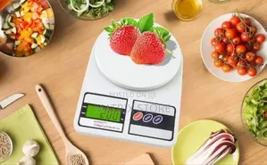 10kg Digital Kitchen Weighing Scale / Balance - White