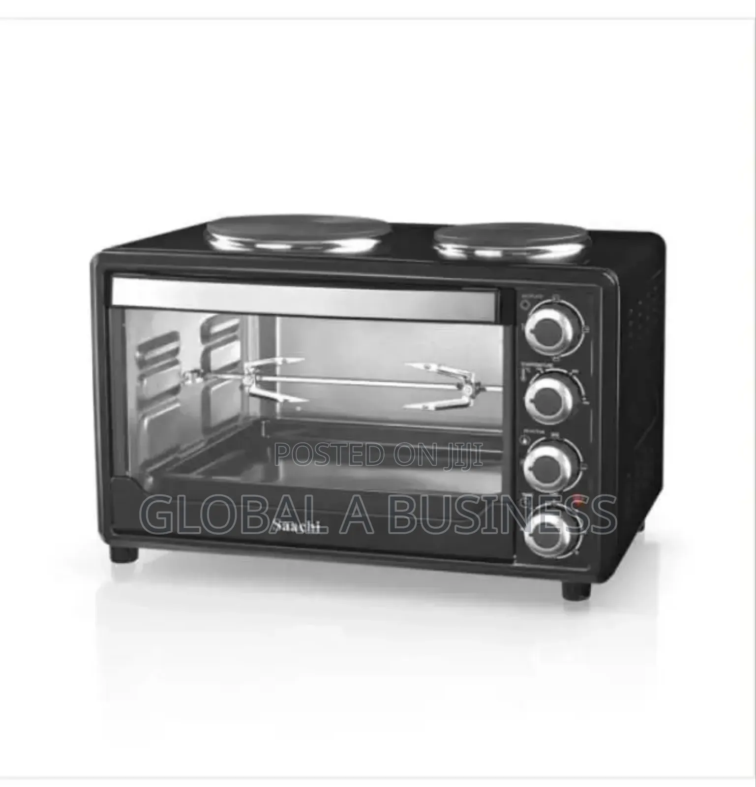 Saachi Electric Oven 30l With 2 Hot Plates
