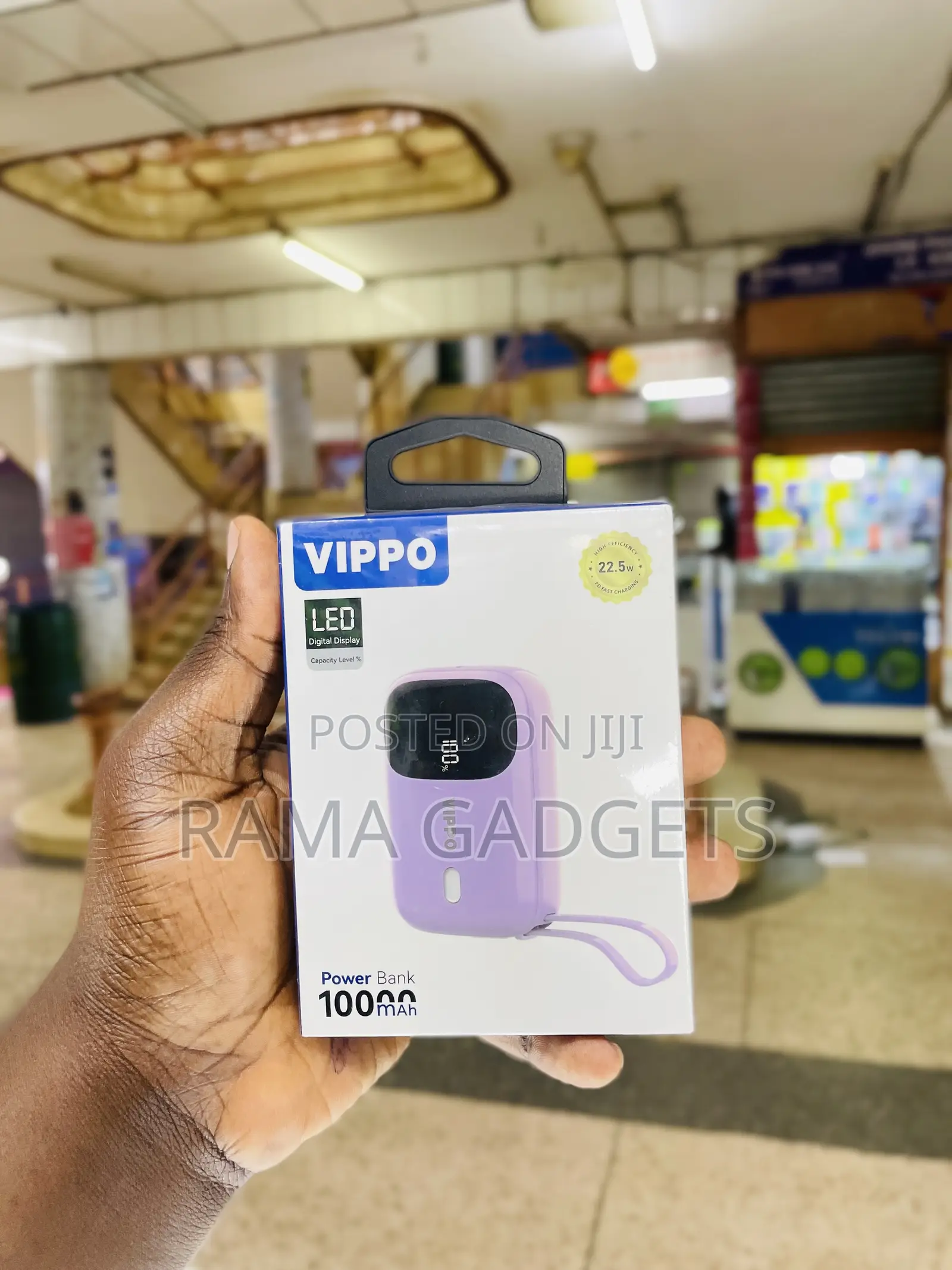 Vippo 10000mah Power Bank, a Portable Charger