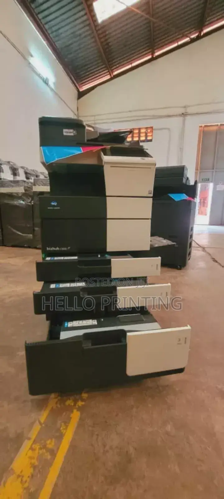 Color Laser Printer - Bizhub C558.New Stalk.