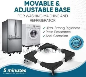 Movable Base Stand Universal Roller for Fridge, Washing Machine