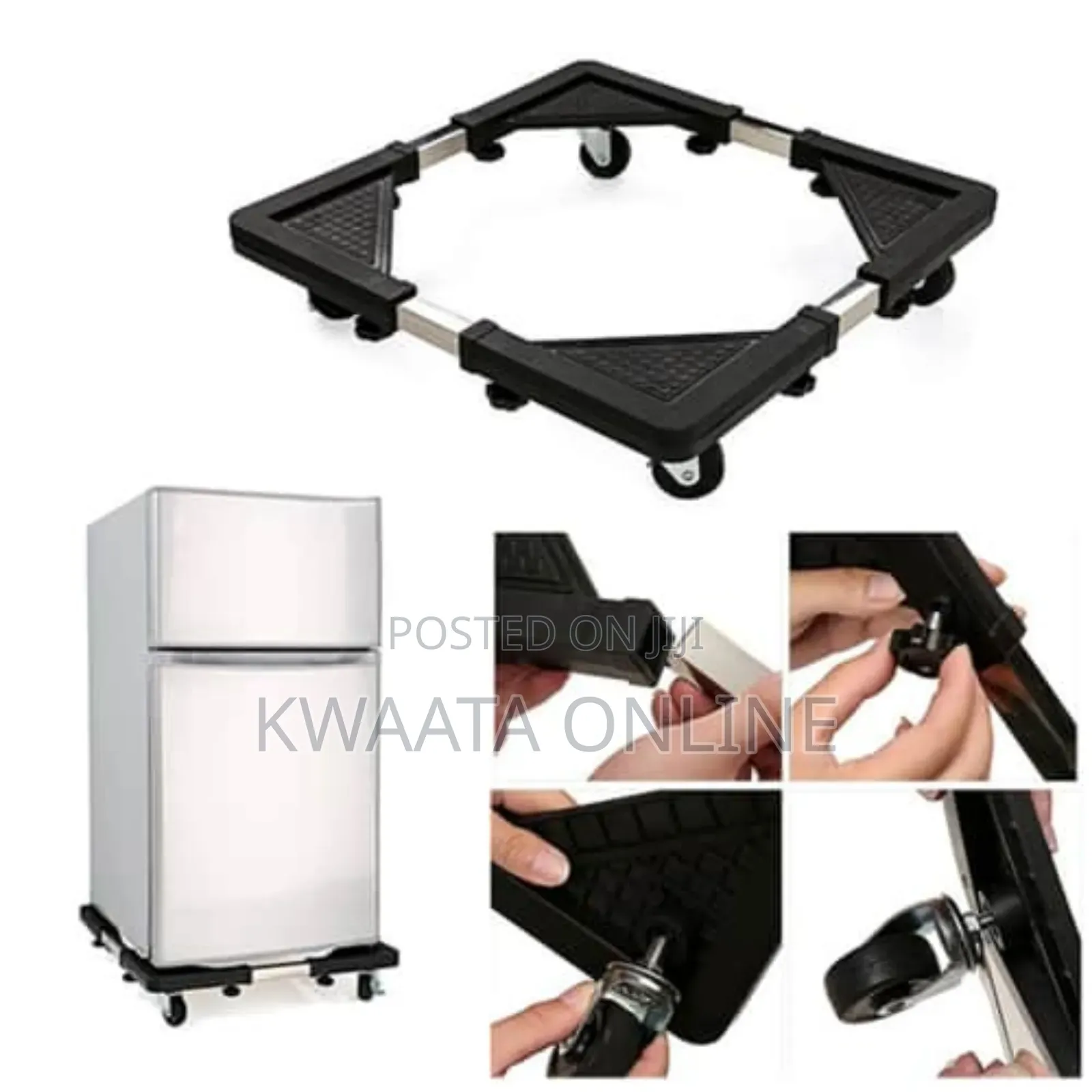 Movable Base Stand Universal Roller for Fridge, Washing Machine