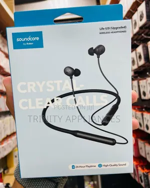 Soundcore by Anker Life U2i Wireless Neckband Headphones.