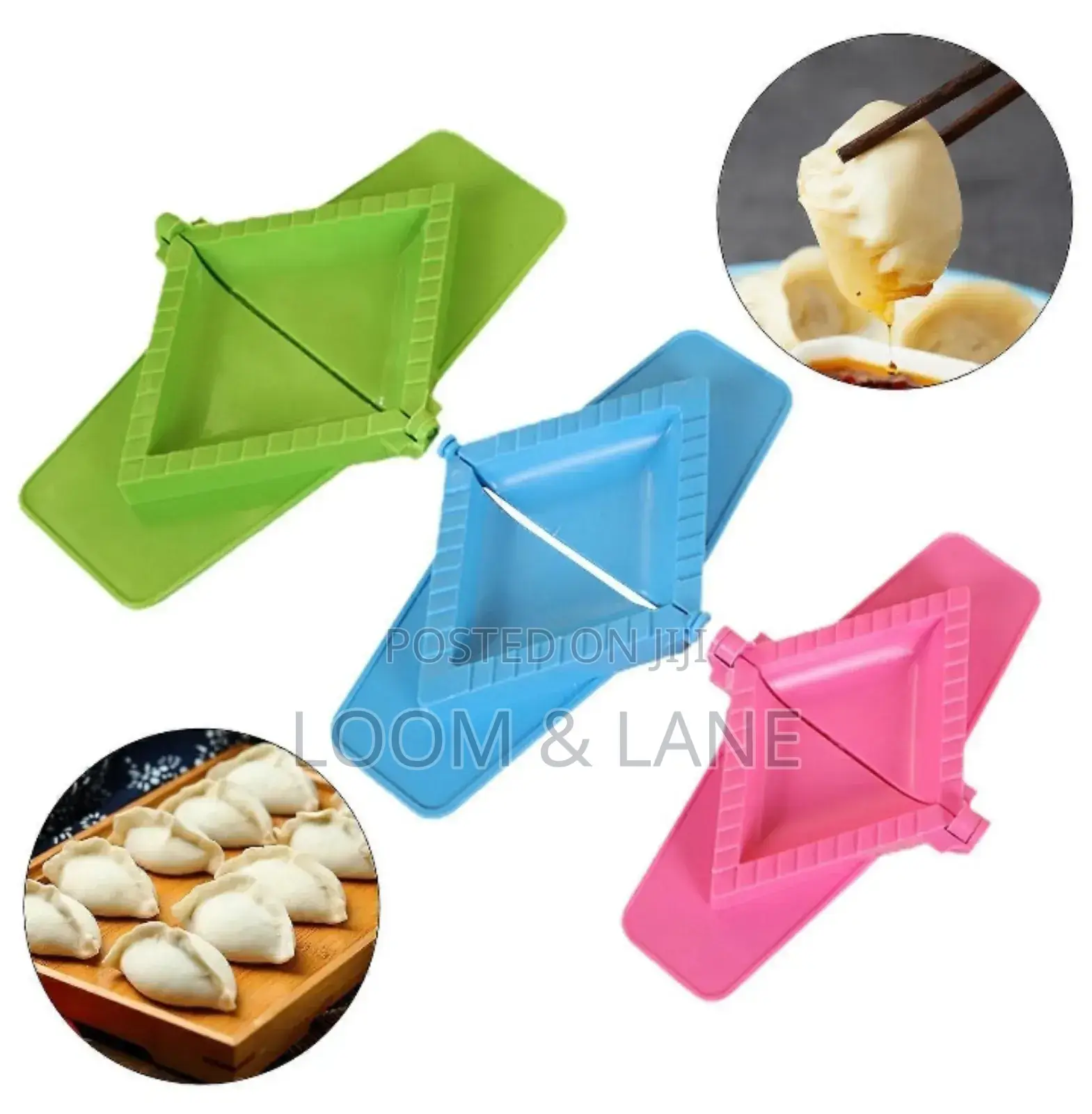 3pcs Dumplings Moulding Set