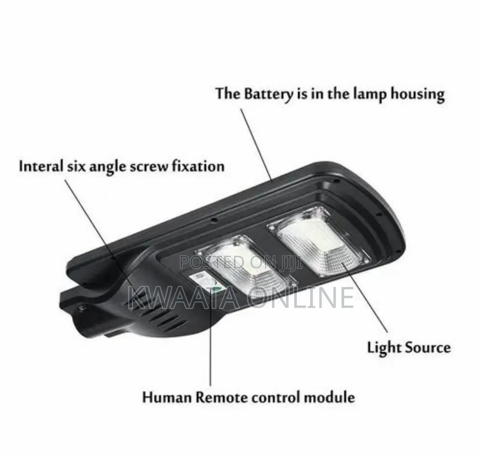 150w Outdoor Ip66 Waterproof Security Solar Street Light