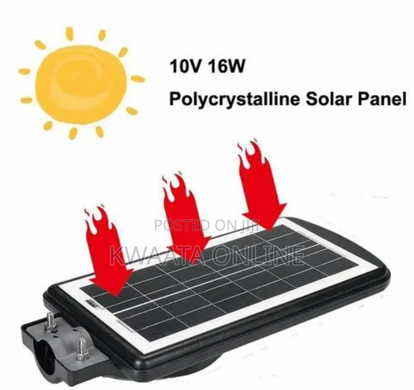150w Outdoor Ip66 Waterproof Security Solar Street Light