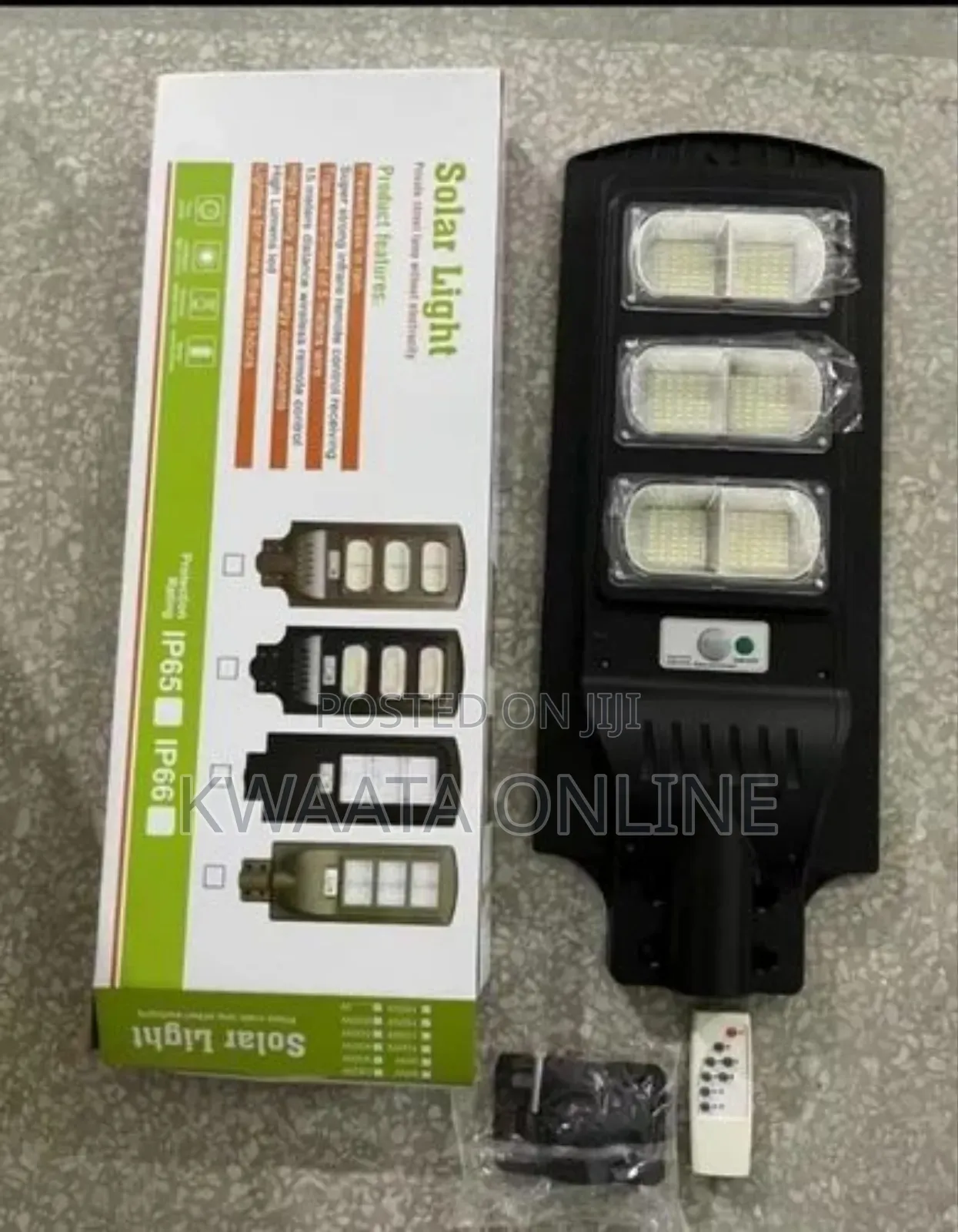 150w Outdoor Ip66 Waterproof Security Solar Street Light
