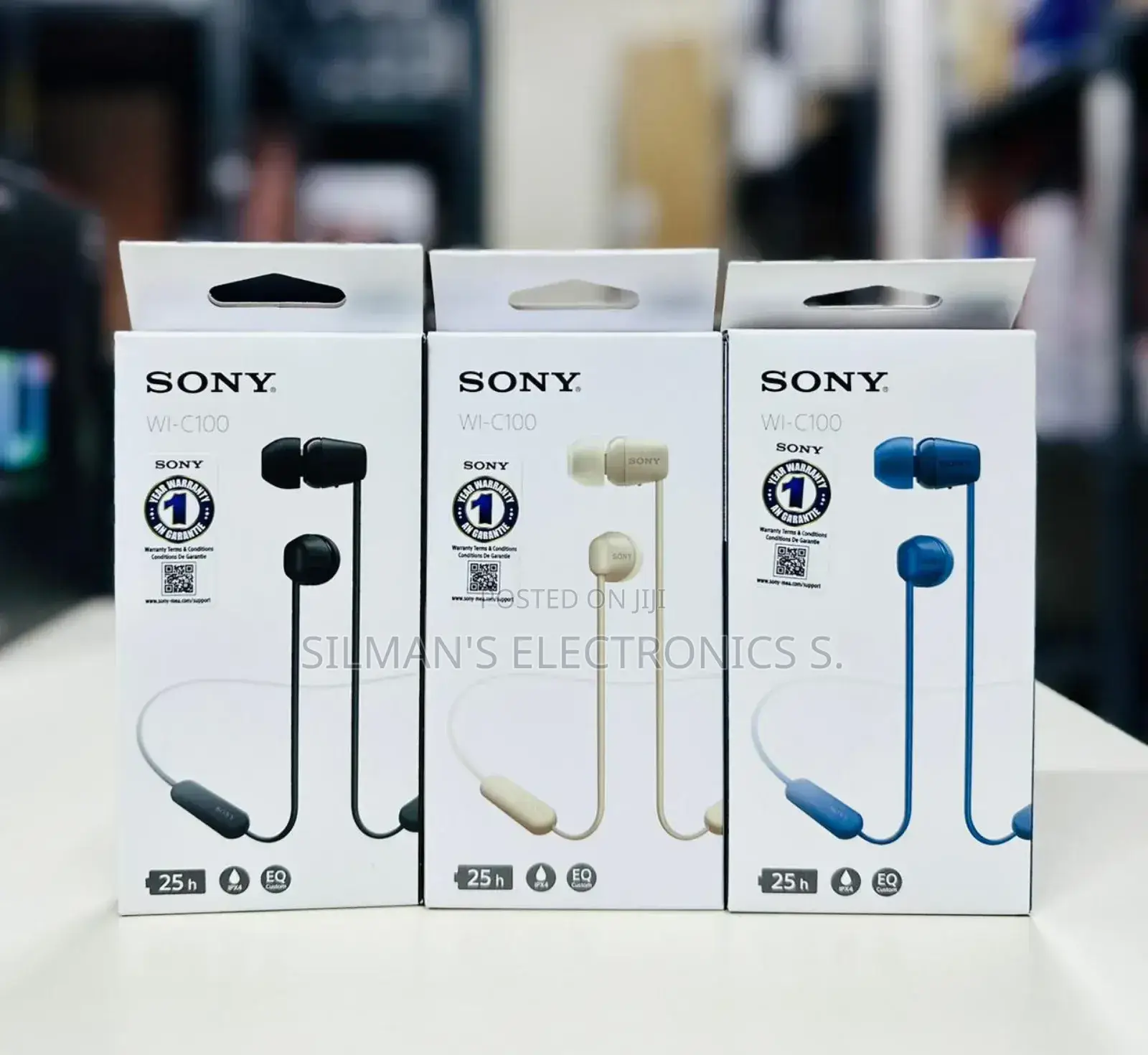 Fresh Release Sony Wi-C100 Earphones
