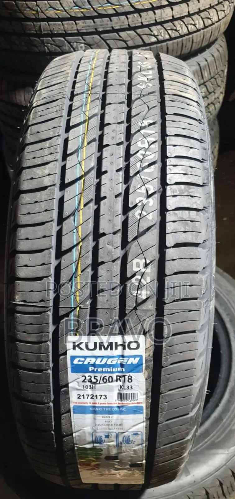 235/60r18 Kumho Brand .