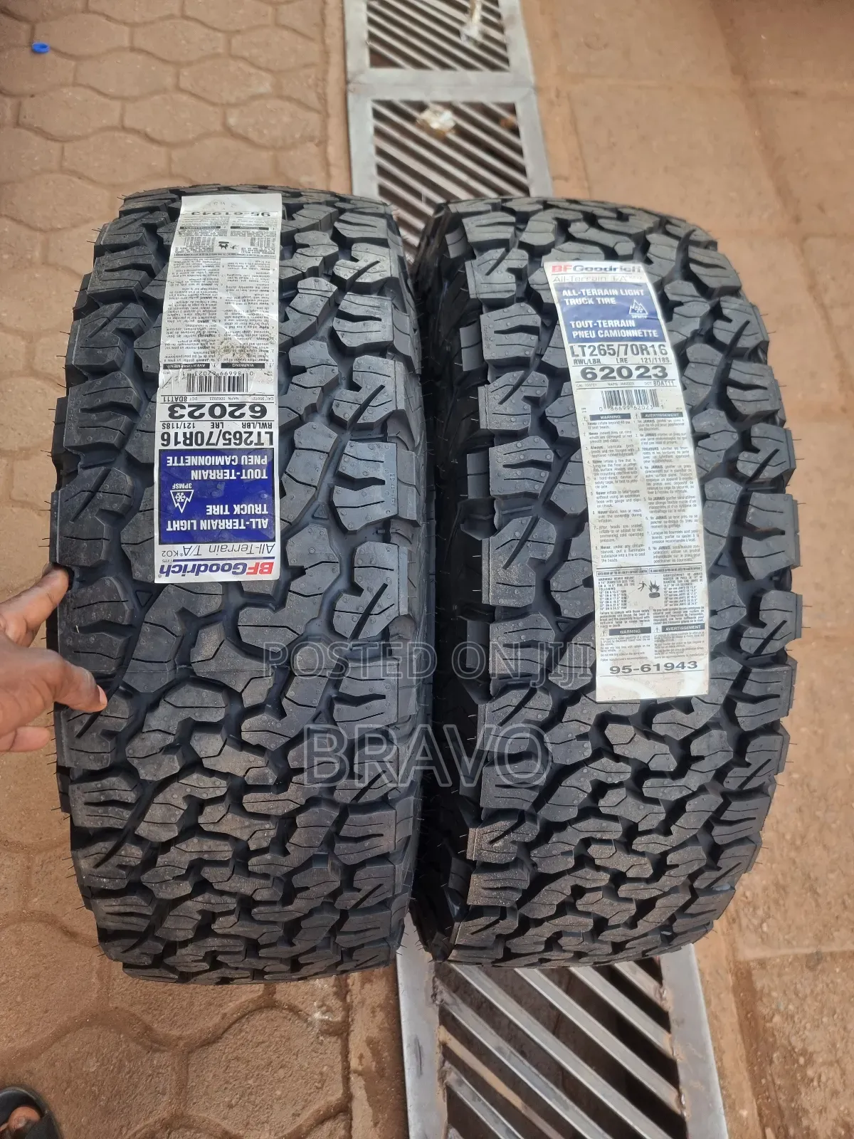 265/70r16 Bf Goodrich Tyres New.