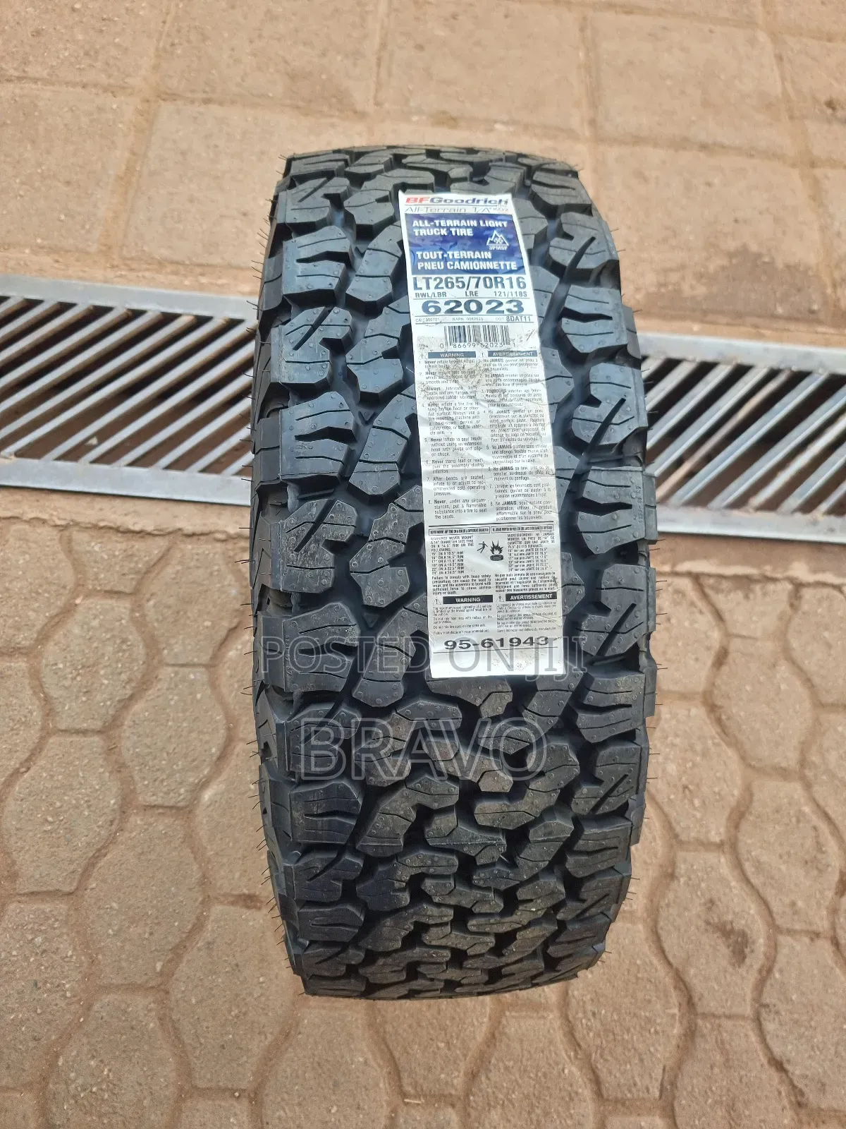 265/70r16 Bf Goodrich Tyres New.