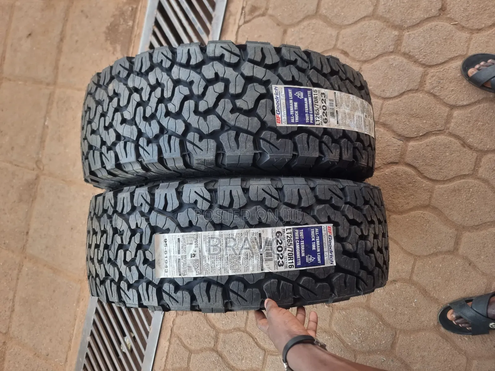 Bf Goodrich Tires Size 16 for Land Cruiser.