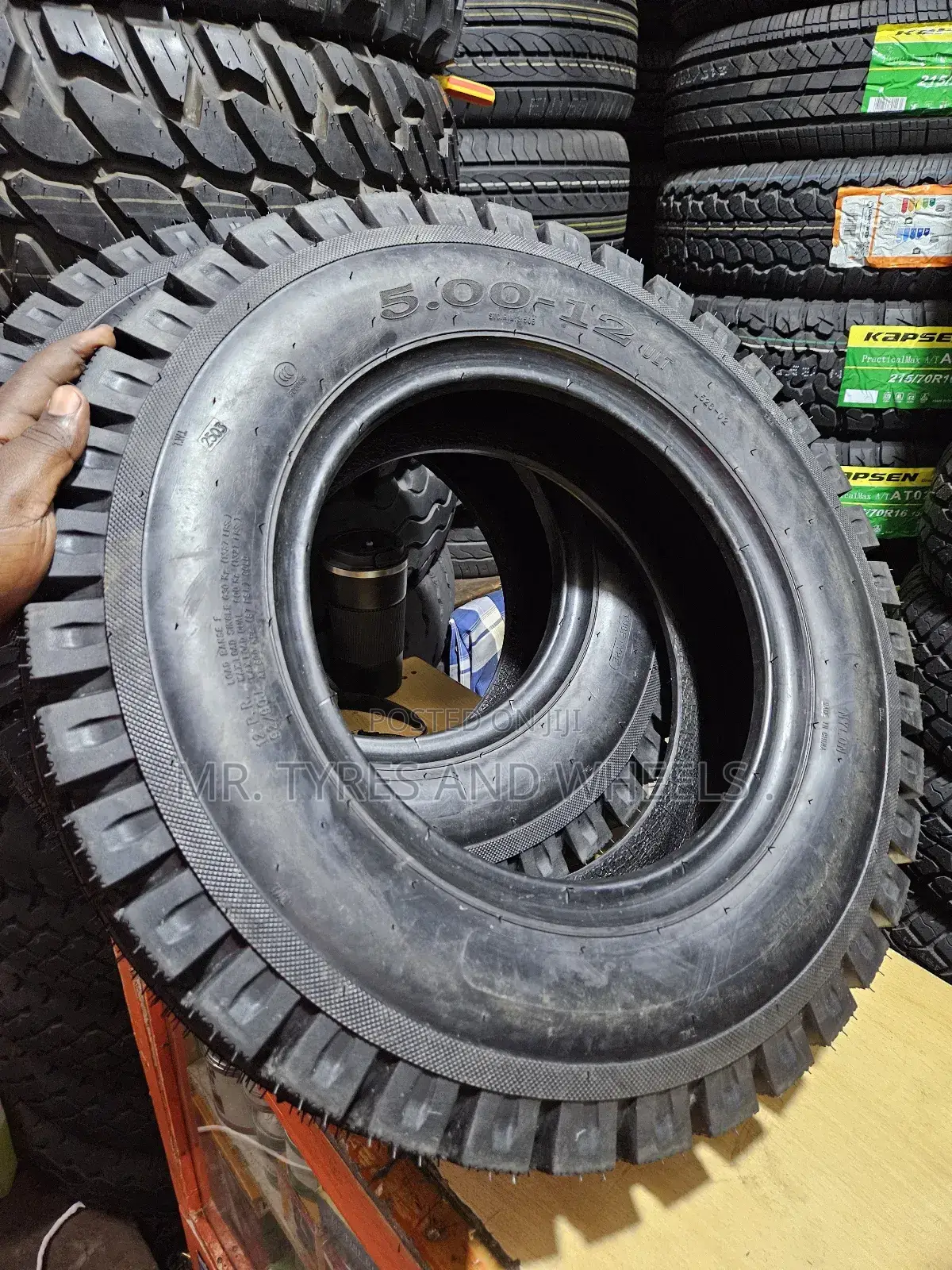 5.00r12 Nylon Tires Only 2 Pieces Left Cam Take Them.