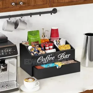 Plastic Coffee Bar Organizer