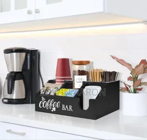 Plastic Coffee Bar Organizer