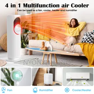 4 in 1 Tower Fan, Humidifier, Heater Air Cooler