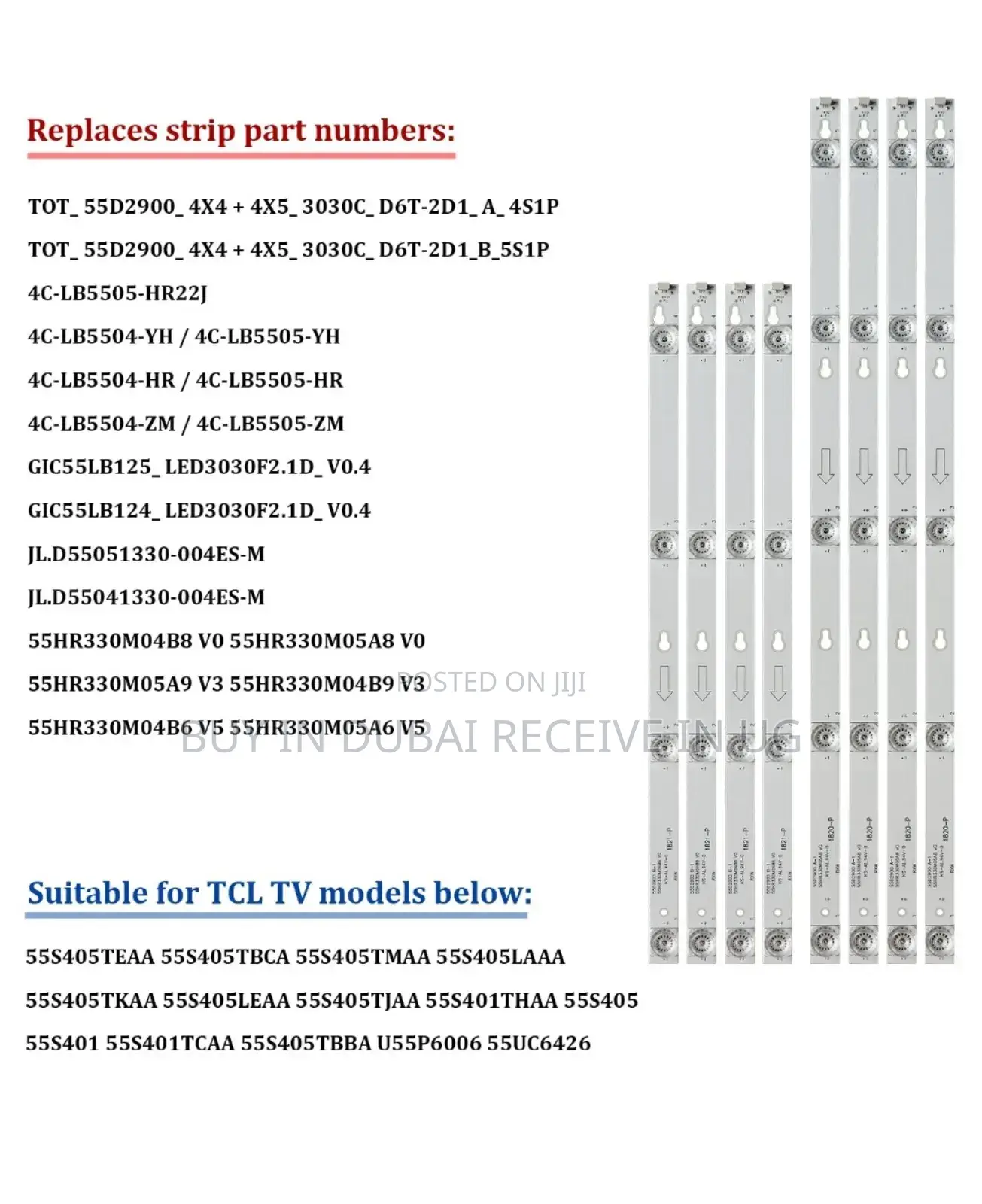 All Tv Brand Led Backlight Replacement for Sale
