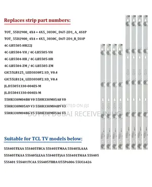 All Tv Brand Led Backlight Replacement for Sale