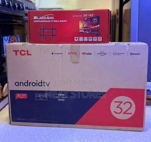 Photo - 32" Smart Android Ai Tv With Free Wall Bracket
