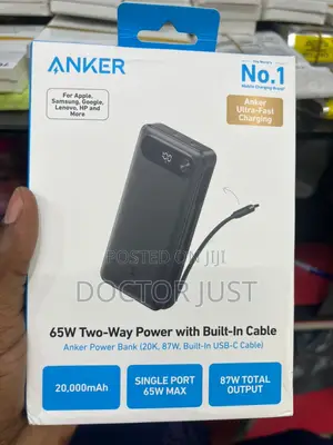 20,000mah Anker Power Bank