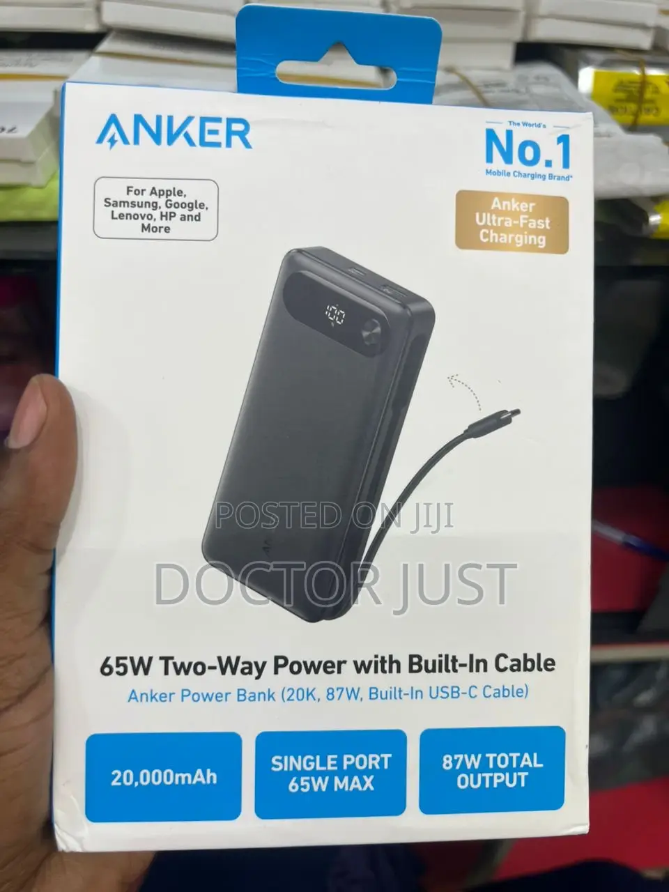 20,000mah Anker Power Bank