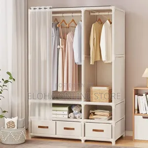 Simple Wardrobe Clothes Storage Cabinet