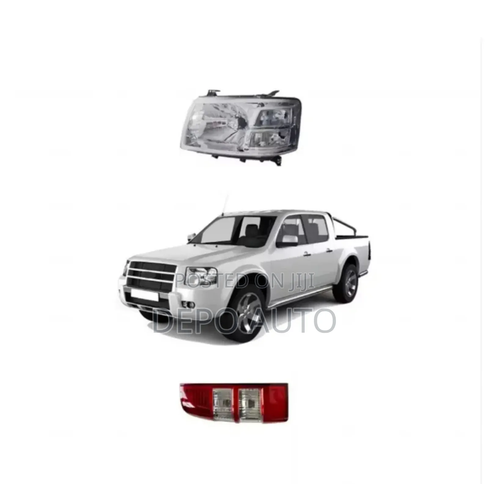 New Headlamp and Taillamp Ford Ranger 2006