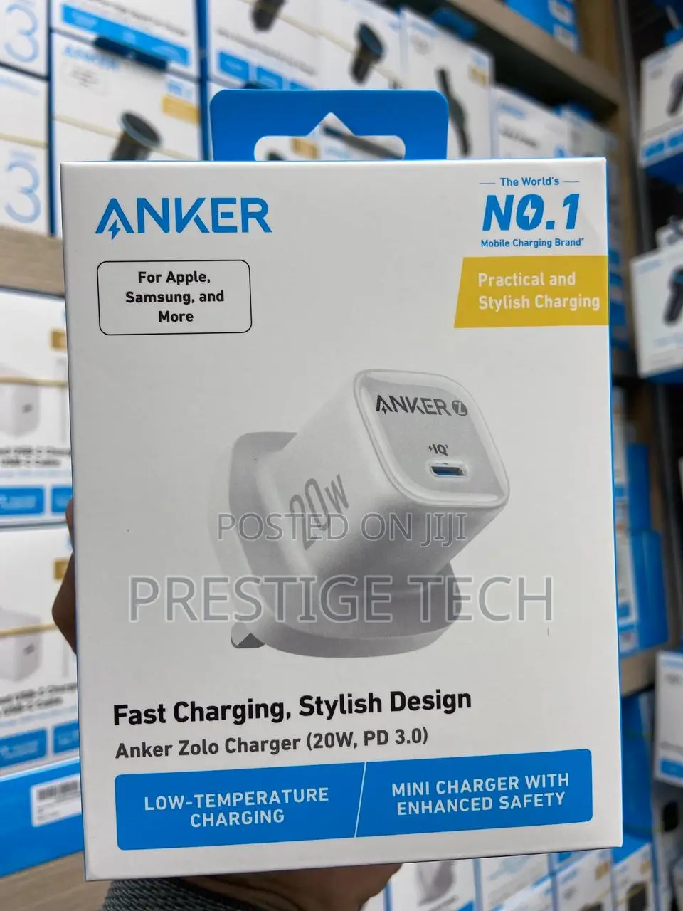 Anker Zolo Charger 20w, Powerport Iii Pd 3.0 Power Adapter