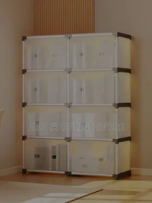 Reinforced Multi-Tier Floor-Standing Bookshelf Storage Rack