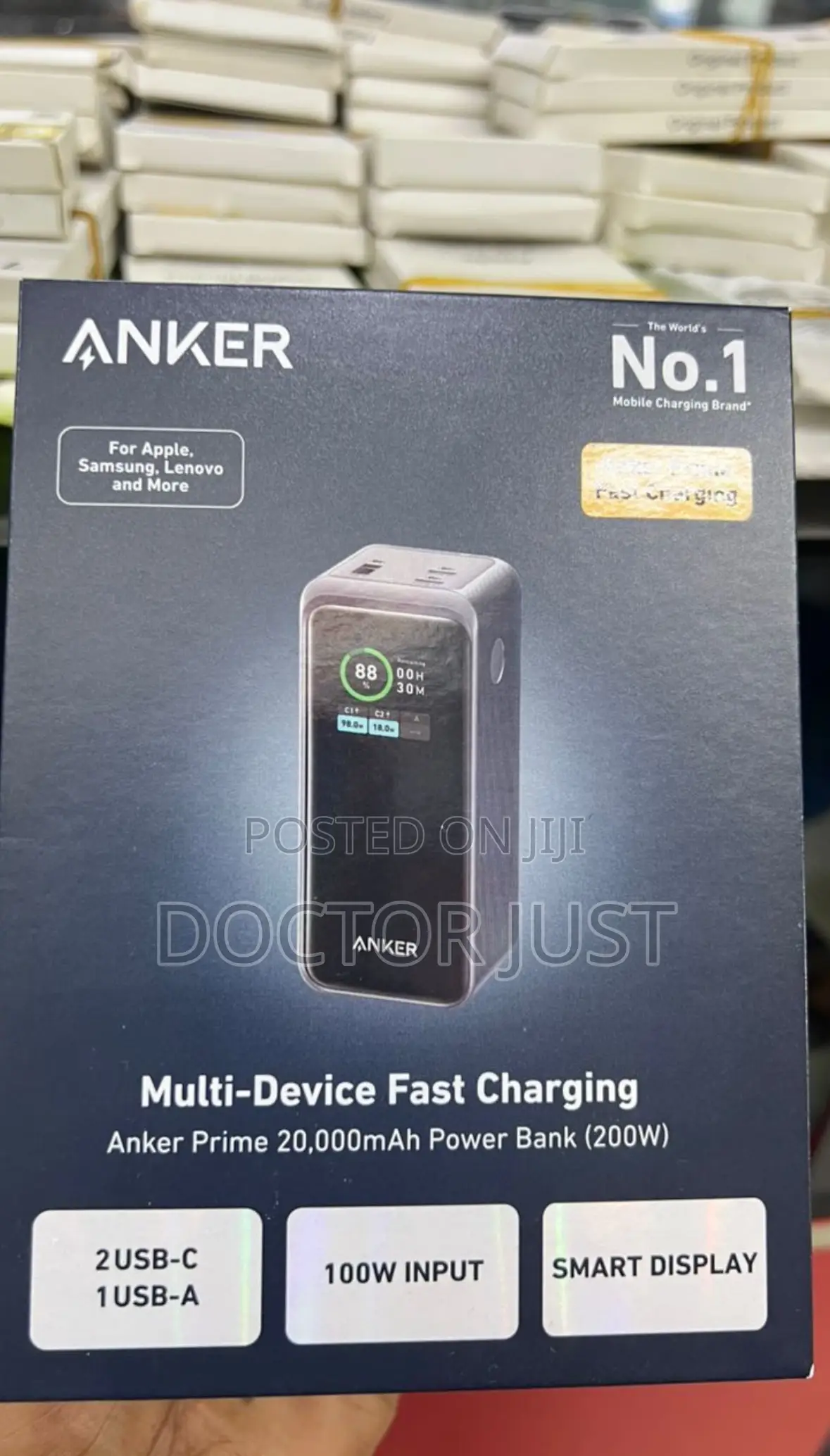 20,000mah Anker Fast Charging Power Bank