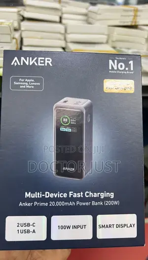 20,000mah Anker Fast Charging Power Bank