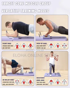 Foldable Pilates Heavy Duty Mult Exercise Board