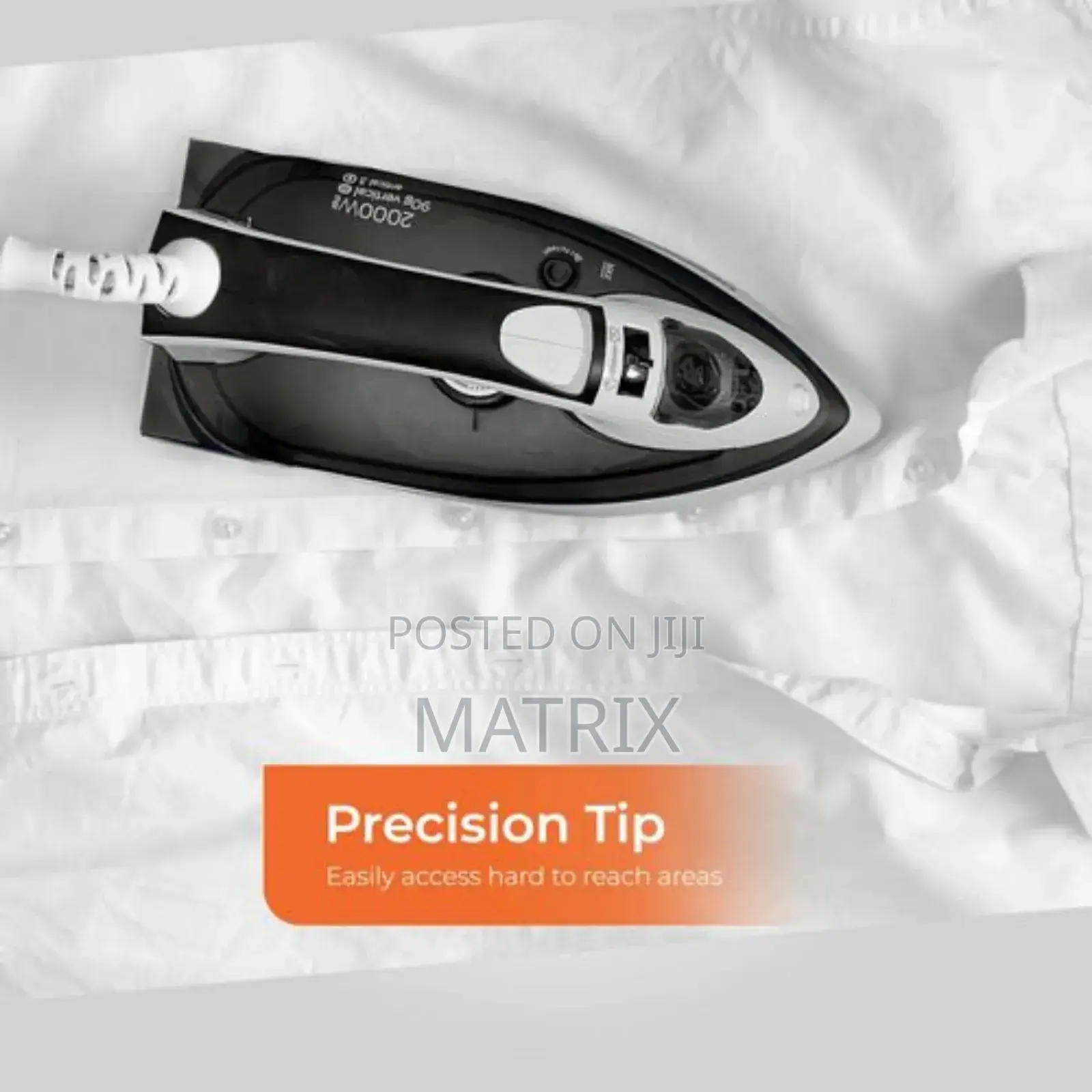 Geepas Steam Iron for Wet/Dry Ironing