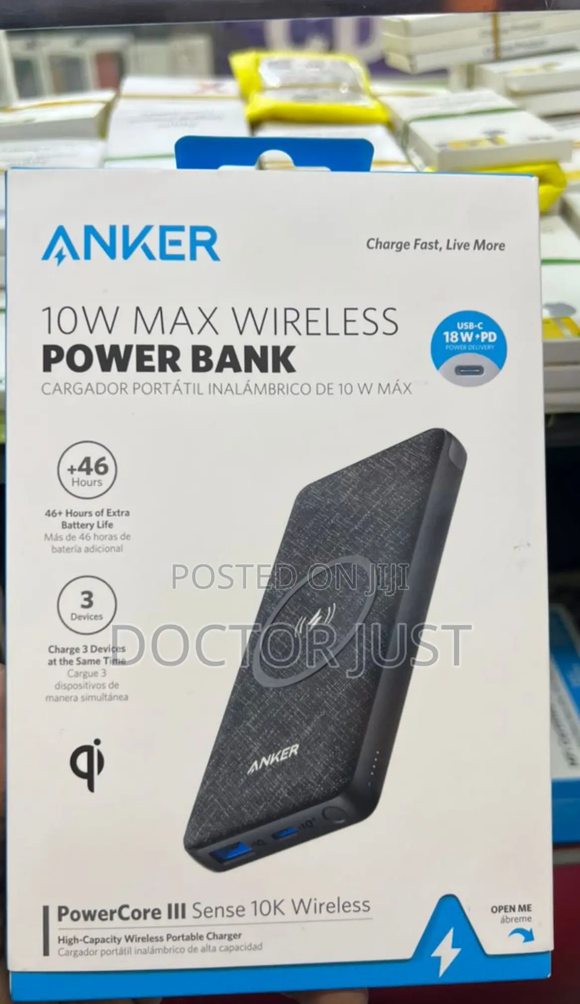 10,000mah Anker Wireless Power Bank