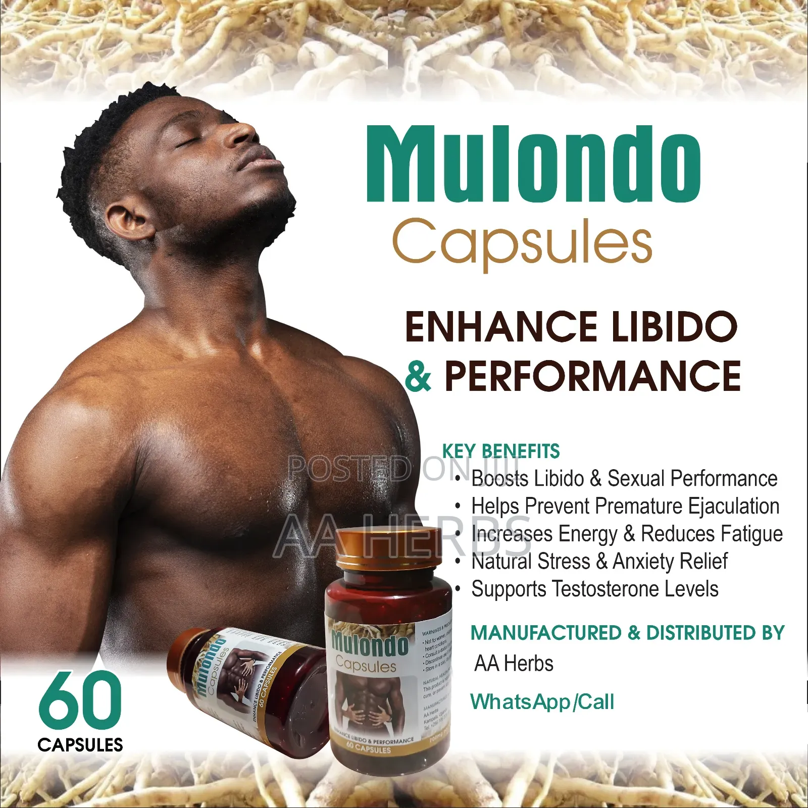 Mulondo Capsules for Sex Power