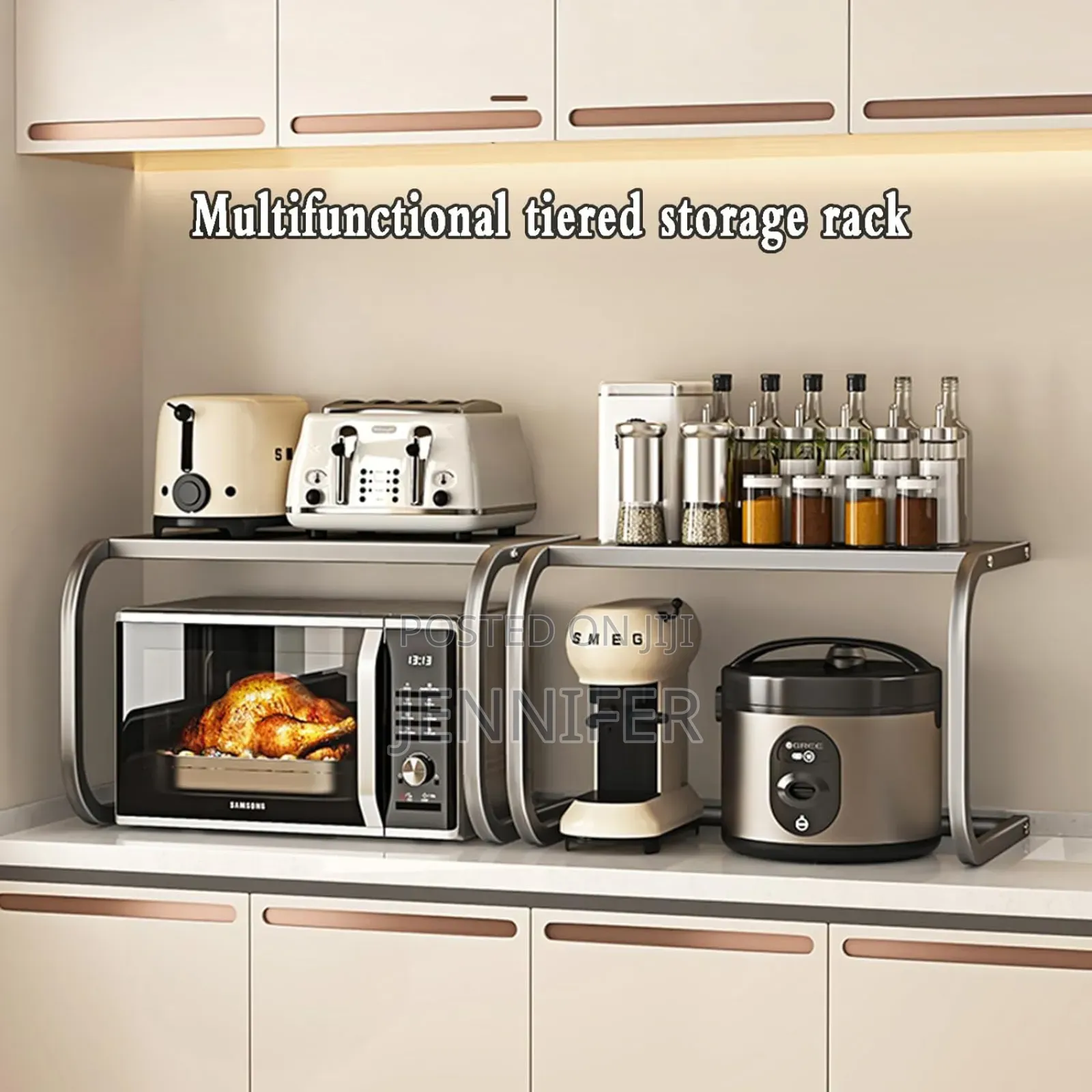 Microwave Stand Kitchen Counter Organiser