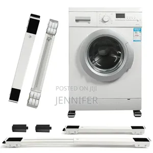 Two Very Strong Adjustable Mobile Washing Machine Stand