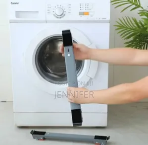 Two Very Strong Adjustable Mobile Washing Machine Stand