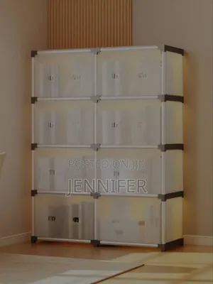 Reinforced Multi-Tier Floor-Standing Bookshelf Storage Rack