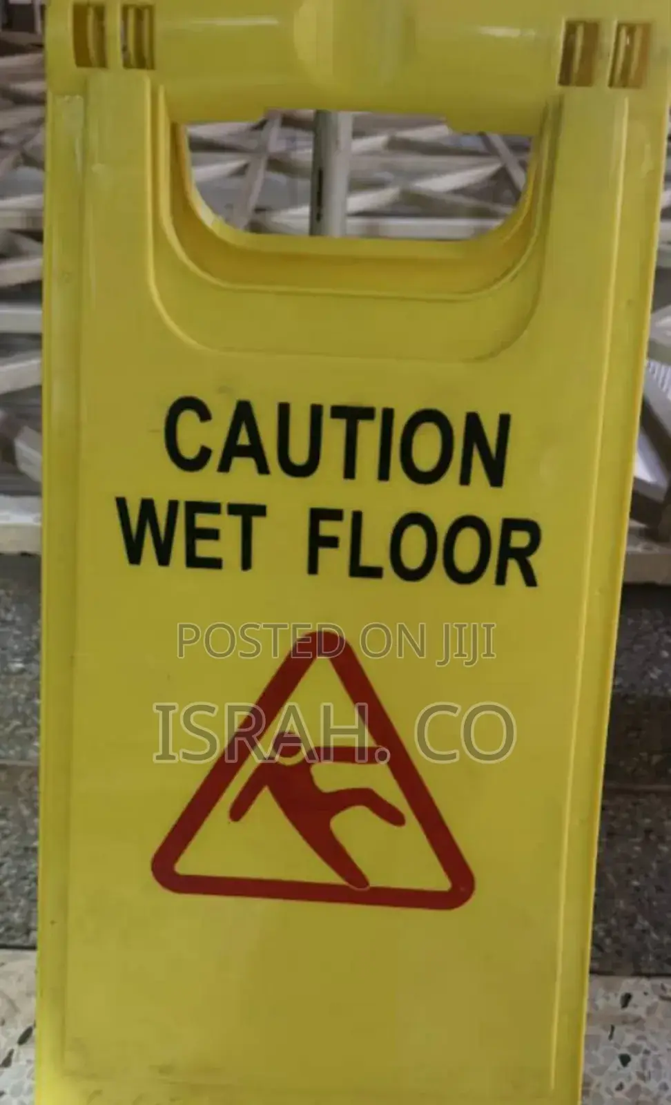 Wet Floor Caution Sign