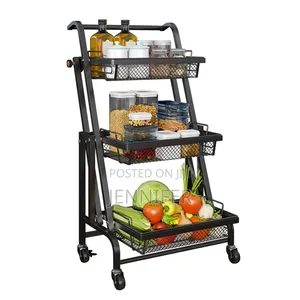 Metal Utility Rolling Trolley