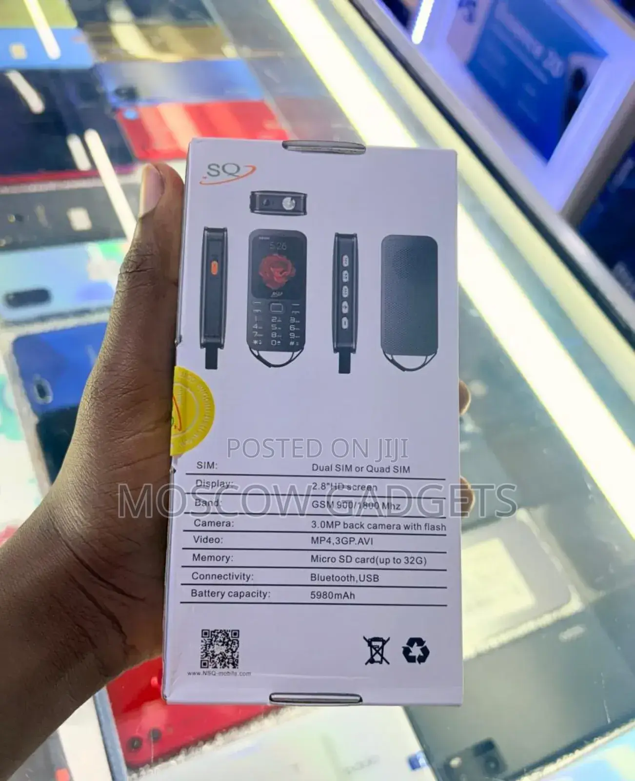 New SQ 1000 8 GB Black